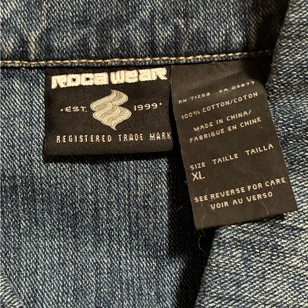 Rocawear Classic Blue Denim Jacket - Picture 2 of 3